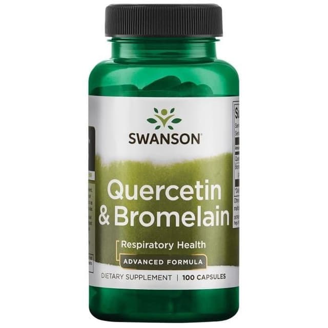 Swanson - Quercetin + Bromelain - 100 Caps – Swanson