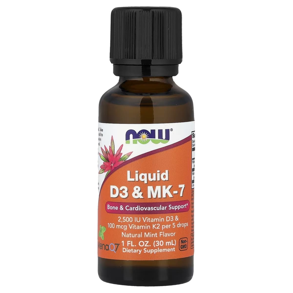 NOW Foods - Liquid D-3 & MK-7 - 30ml