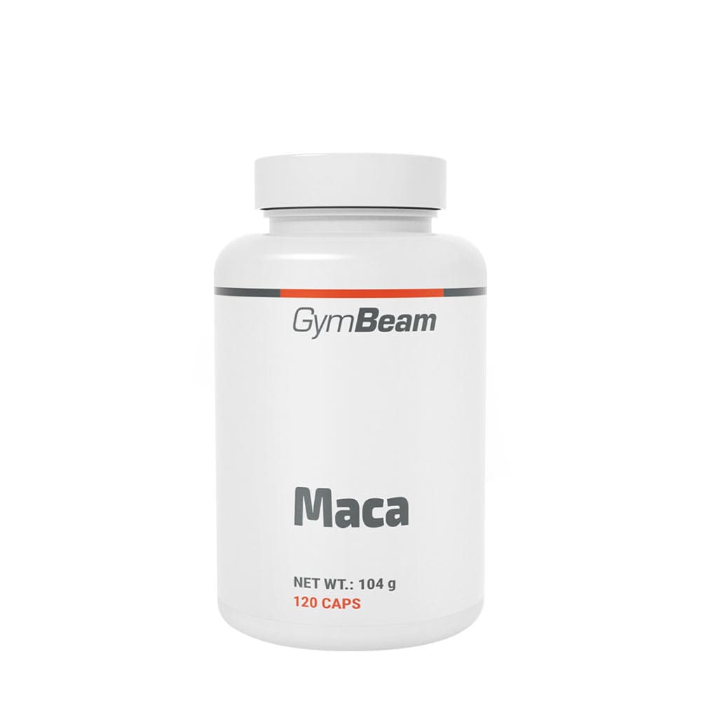 GymBeam - Maca - 120 Caps – GymBeam förpackning