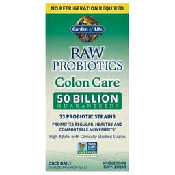Garden Of Life - Raw Probiotics Colon Care - 30 Caps
