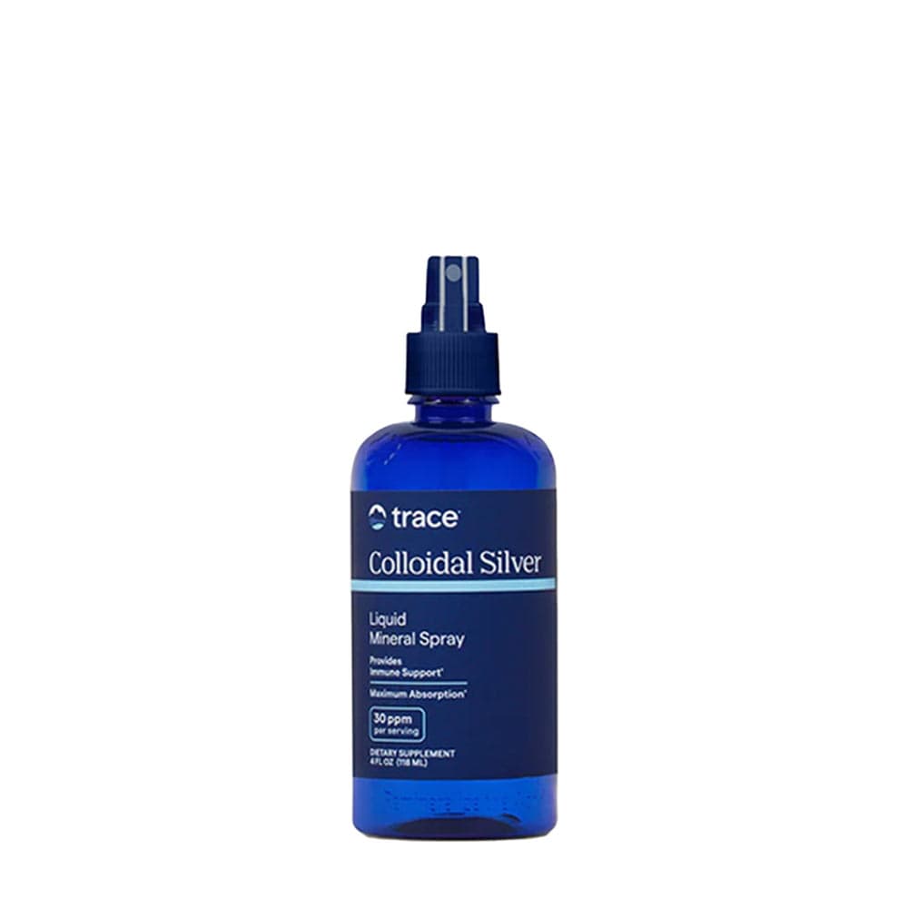 Trace Minerals - Colloidal Silver Spray - 118ml – Trace Minerals förpackning