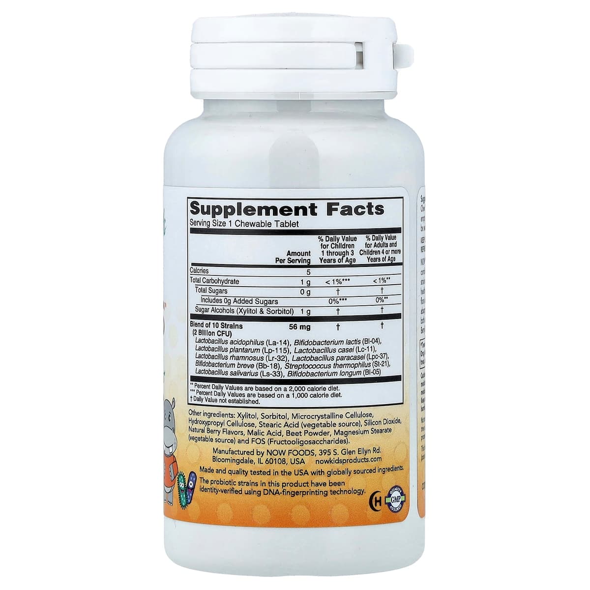 NOW Foods - Berry Dophilus - 60 Chewables
