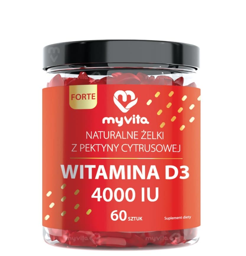 MyVita - Vitamin D3 Forte, 60 gummies