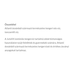 Jutavit - Isotonic Sea Water Nasal Spray For Adults - 100ml