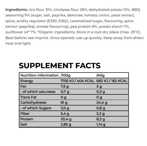 Nanosupps - Barbecue - 40g
