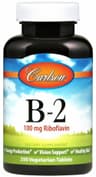 Carlson Labs - Vitamin B-2, 100mg - 100 Vtabs
