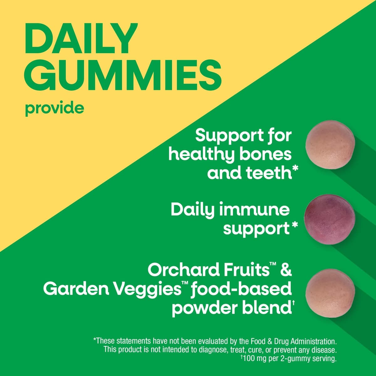 Nature'S Way - Alive! Calcium + D3 Gummies - 60 Gummies