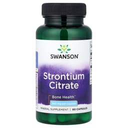 Swanson - Strontium Citrate - 60 Caps