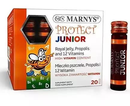 MARNYS - Protect Junior 20 fiolek x 10 ml – MARNYS förpackning
