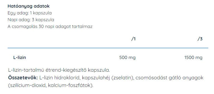 Nutriversum - L-Lysine Caps - 90 Caps