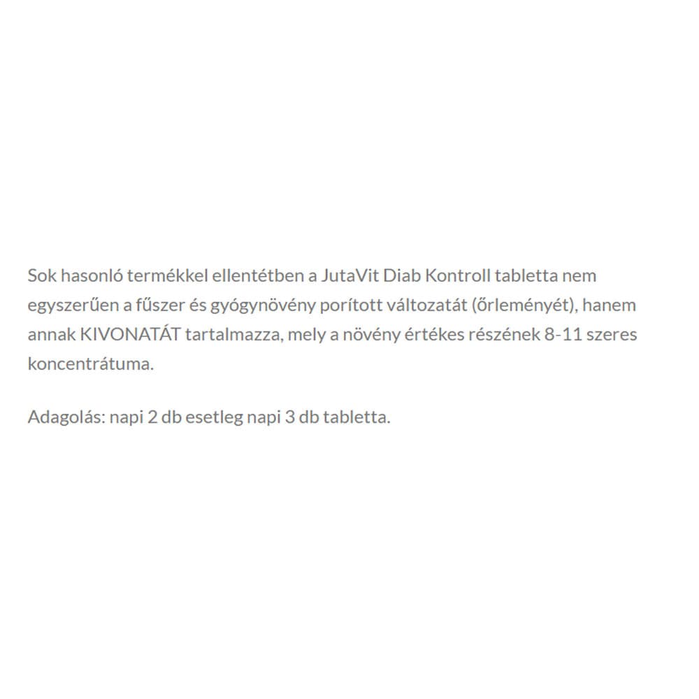 JutaVit - Diabetes Control + Organic Chromium - 80 Tabs