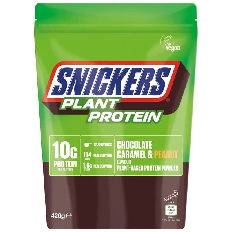 Mars Protein Snickers Plant Protein powder 420g – Mars förpackning