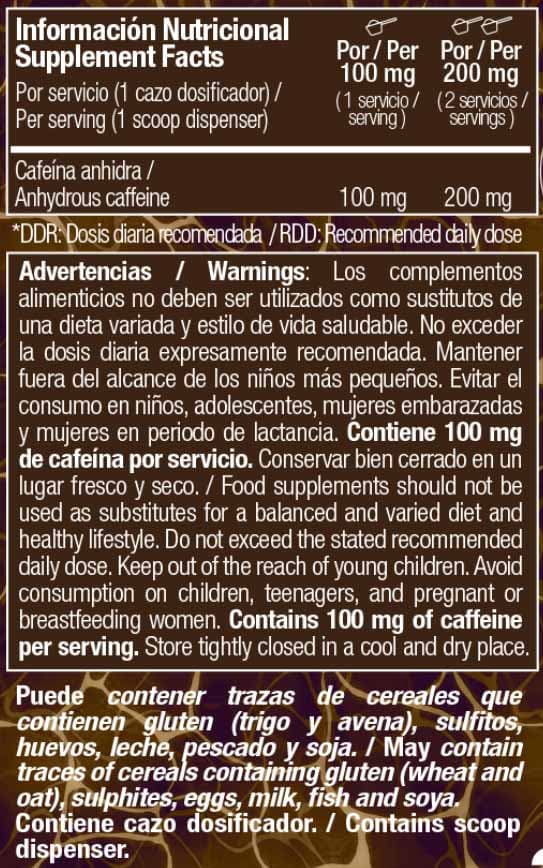 Zoomad Labs - One Raw Caffeine - 300g