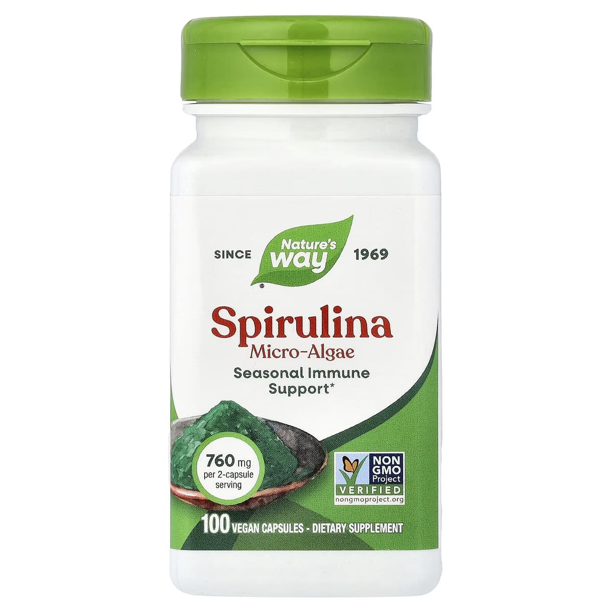 Nature'S Way - Spirulina Mikroalger