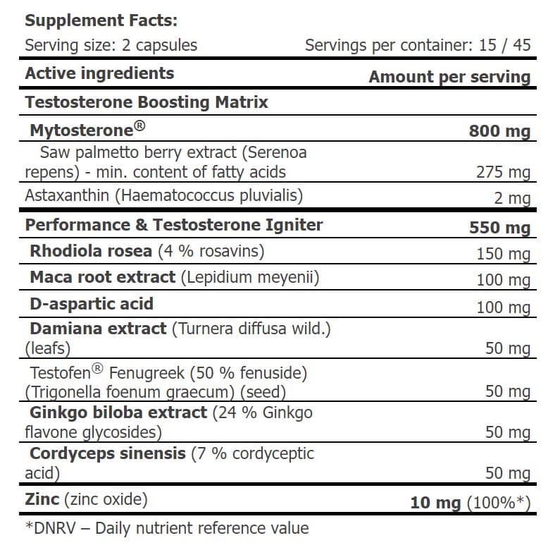 Amix - Xtreme Myto Test V3 - 90 Vege-Caps