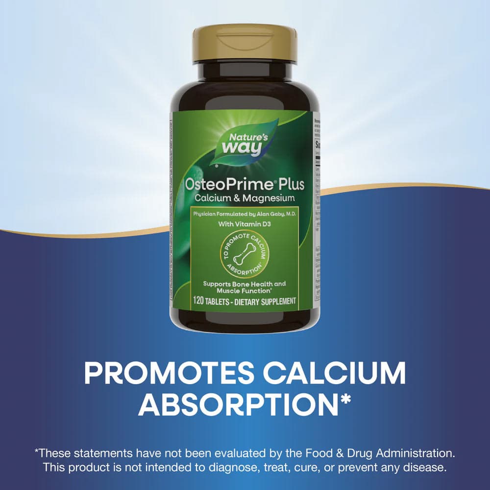 Nature's Way - OsteoPrime Plus - 120 tablettia