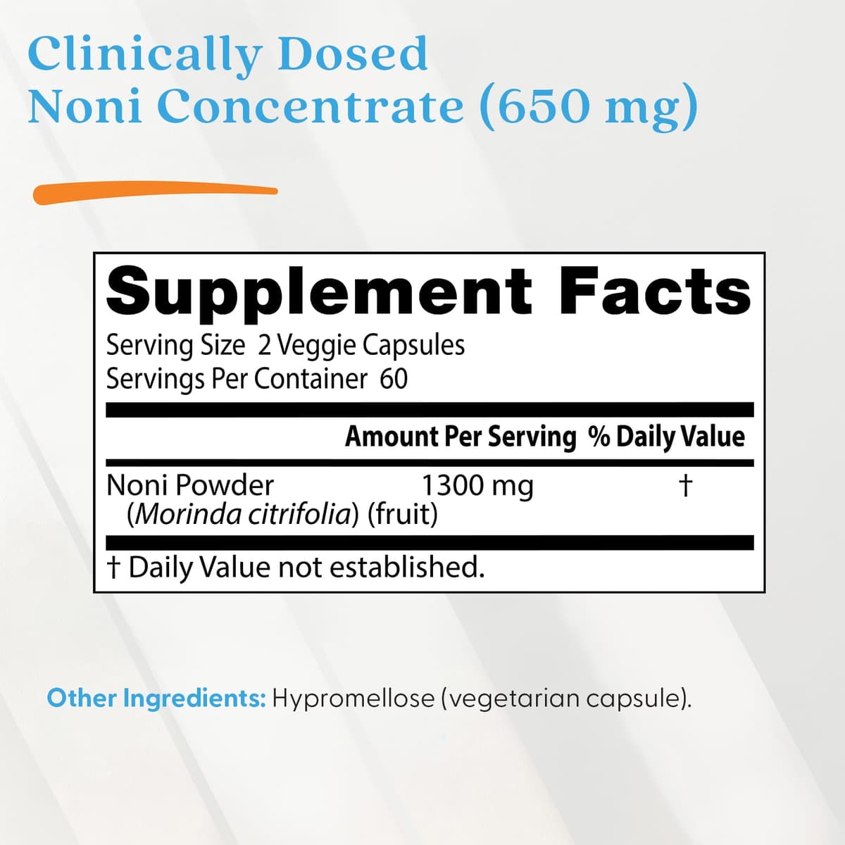 Doctor's Best - Noni Fruit Powder - 120 Veggie Caps