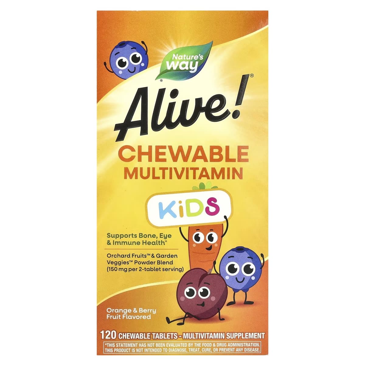 Nature's Way - Alive! Kids Chewable Multivitamin