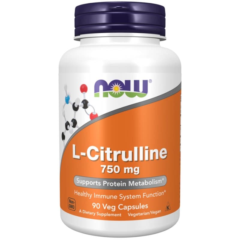 NOW Foods - L-Citrulline – NOW Foods förpackning