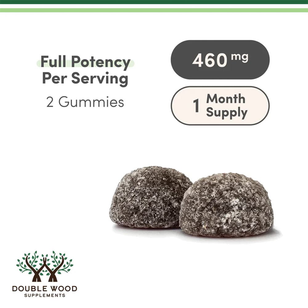 Double Wood Supplements - Magnesiumglysinaatti - 60 kumikarkkia