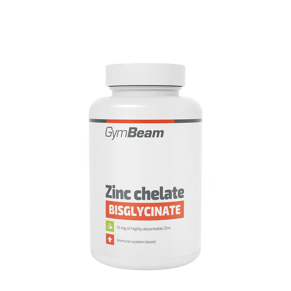 Gymbeam - Zinc Chelate Bisglycinate - 60 Caps – GymBeam förpackning