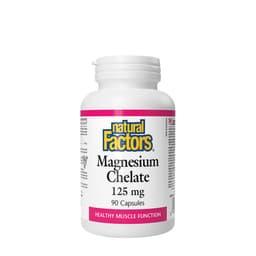 Natural Factors - Magnesium Chelate - 90 Caps