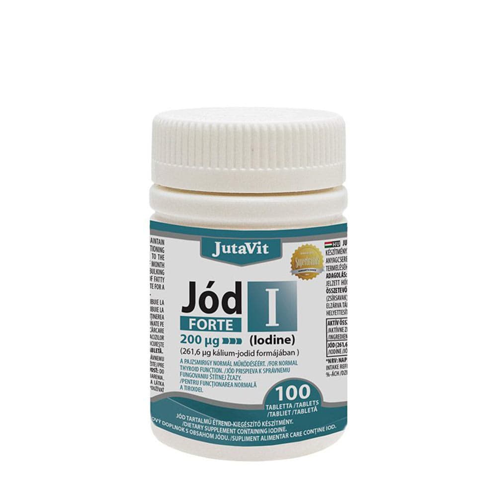 Jutavit - Iodine Forte - 200mcg - 100 Tabs