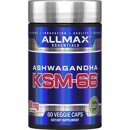 ALLMAX - Ashwagandha KSM-66 - 60 Veggie Caps