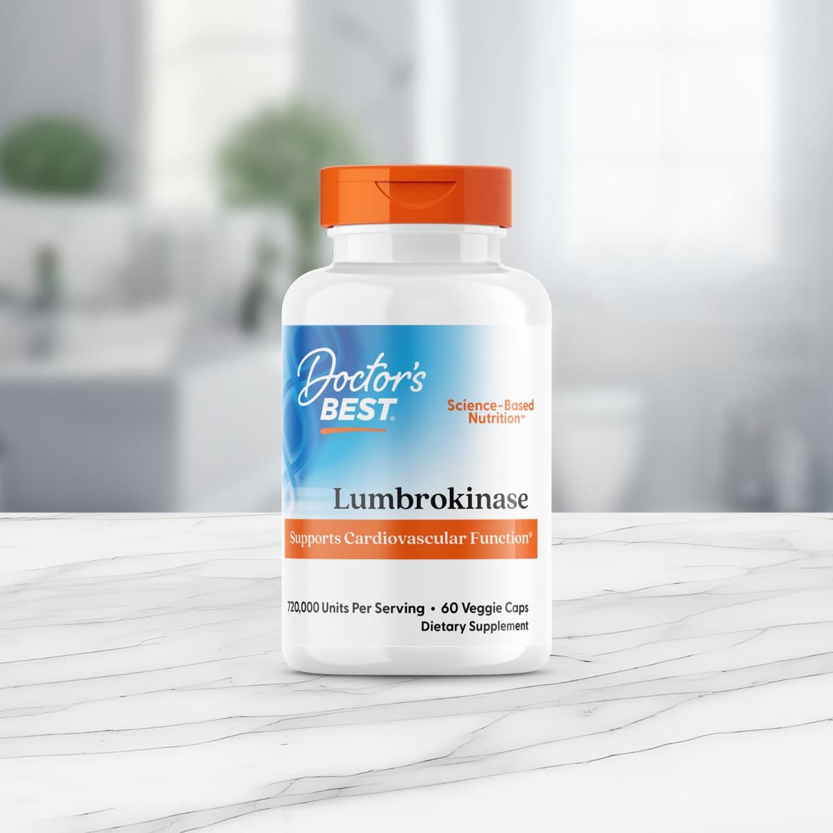 Doctor's Best - Lumbrokinase - 60 Vcaps