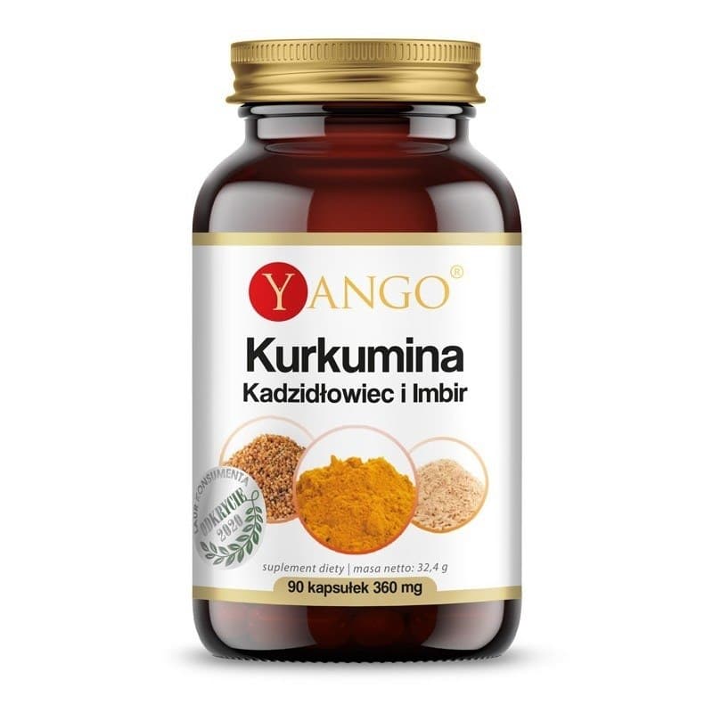 Yango - Curcumin Boswellia And Ginger - 90 Caps – Yango förpackning