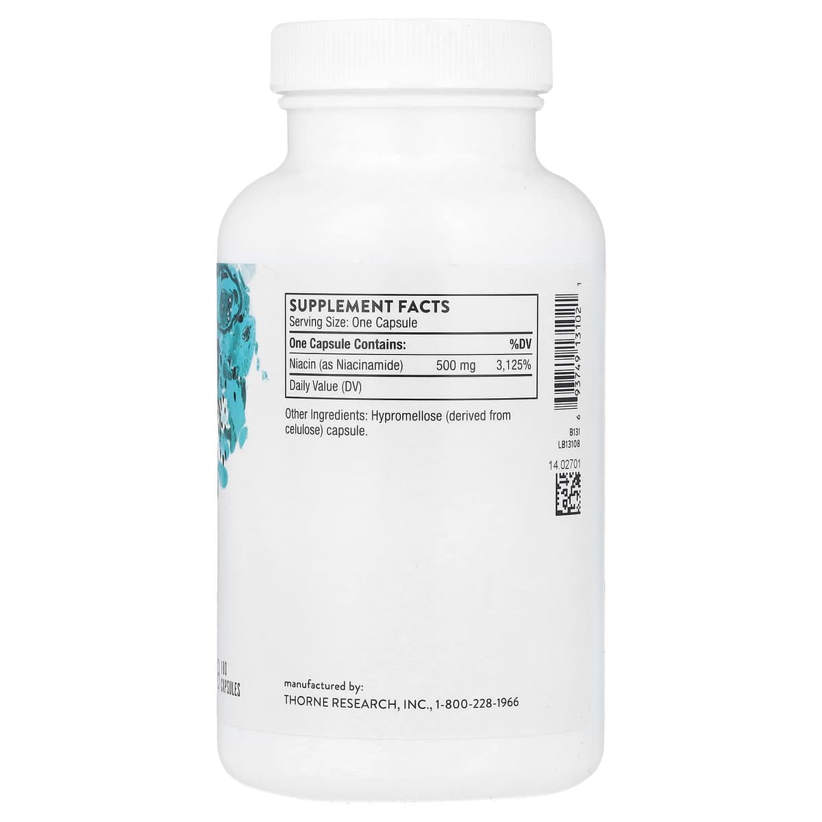 Thorne - Research - Niacinamide - 30 Days - 180 Caps