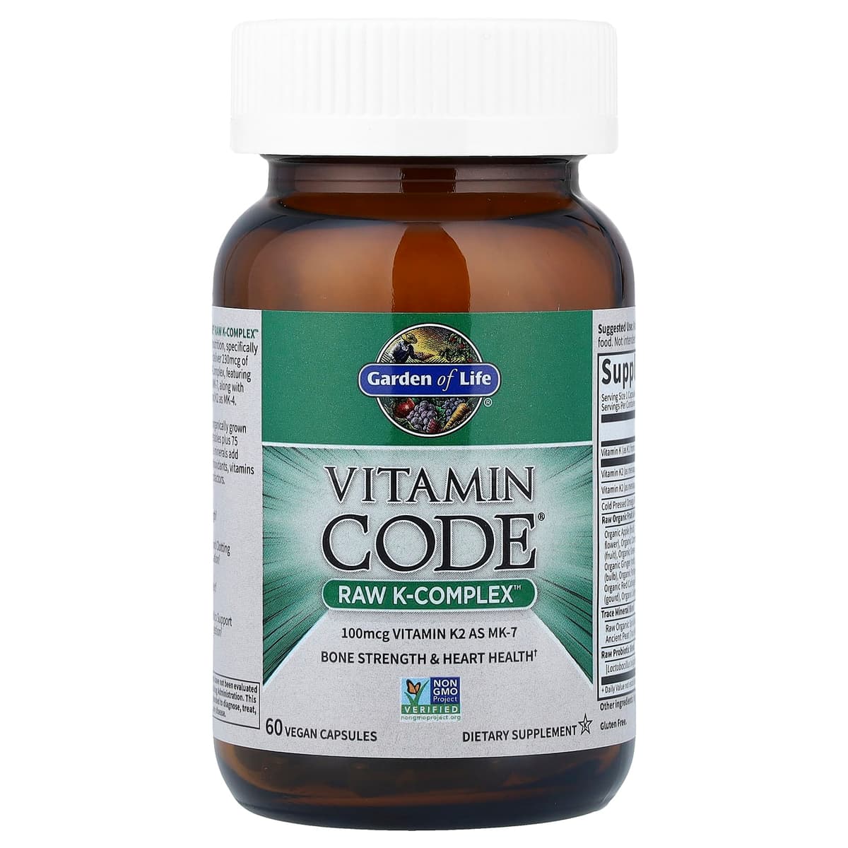 Garden Of Life - Vitamin Code Raw K-Complex - 60 Vcaps