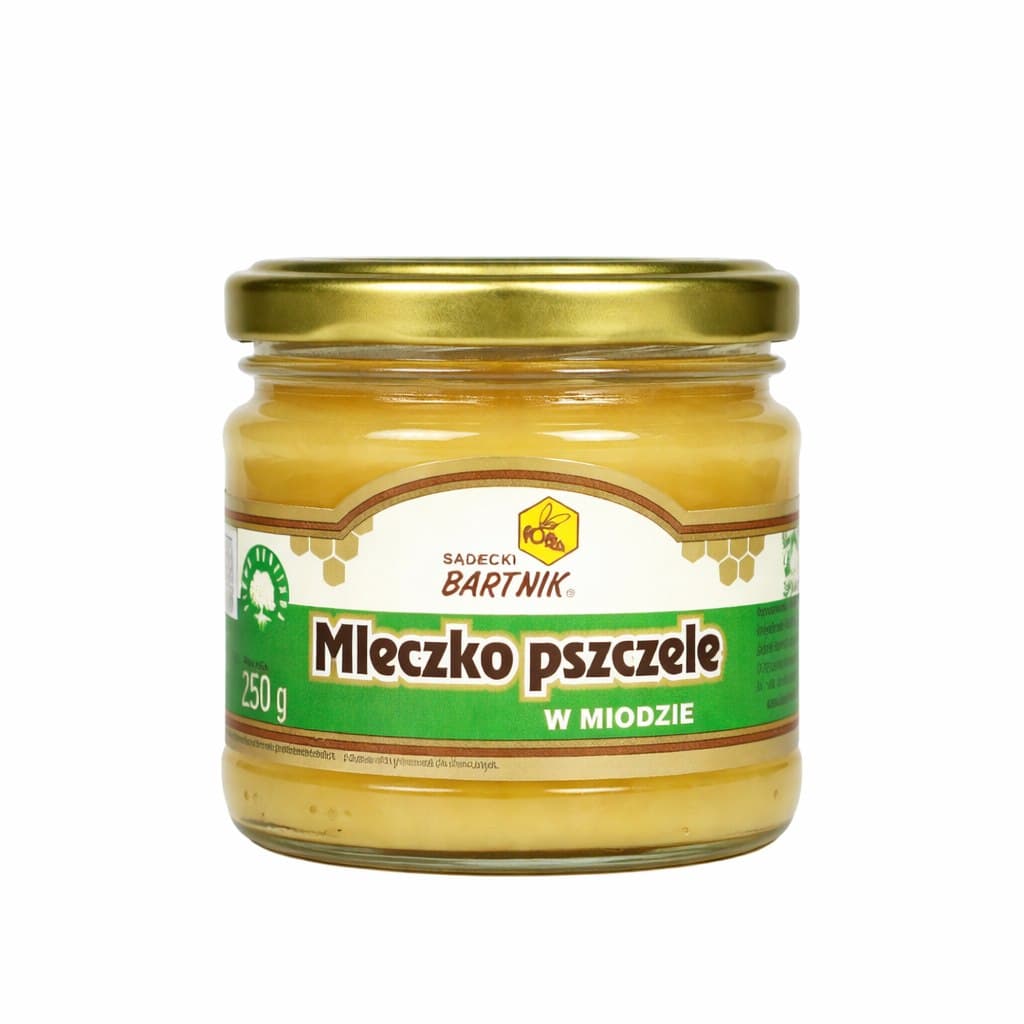 Bartnik Sądecki - Bartnik Honey With Royal Jelly 250g – Bartnik Sądecki förpackning