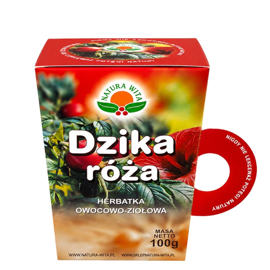 Natura-Wita - Wild Rose - 100g – Natura-Wita förpackning