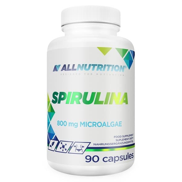 Allnutrition - Spirulina - 90 Caps – Allnutrition förpackning