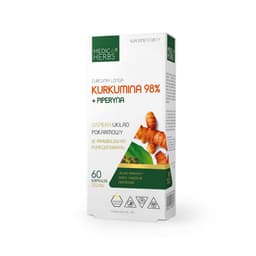 Medica Herbs - Curcumin 98% + Piperine - 60 Caps