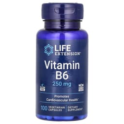 Life Extension - Vitamin B6 - 100 Vegetarian Capsules