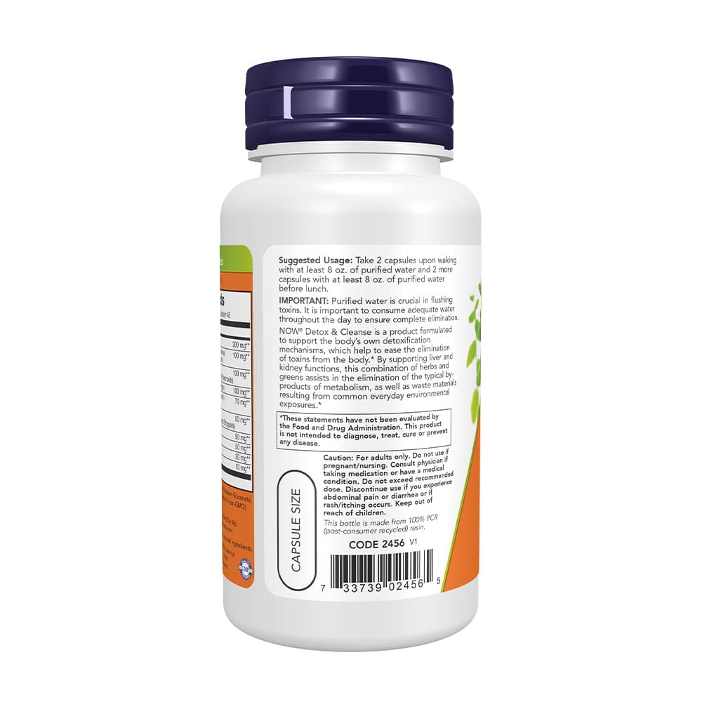 NOW Foods - Detox & Cleanse - 90 Caps