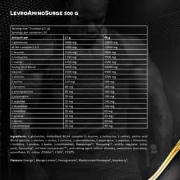 Kevin Levrone - Levro Amino Surge, Mango Lemon - 500g