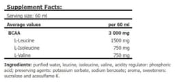 Amix - BCAA 3000 Shot - 20 x 60ml (20 Bottles)