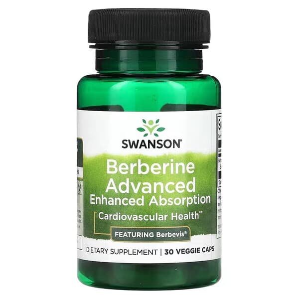 Swanson - Berberine Advanced Enhanced Absorption - 30 Caps – Swanson förpackning
