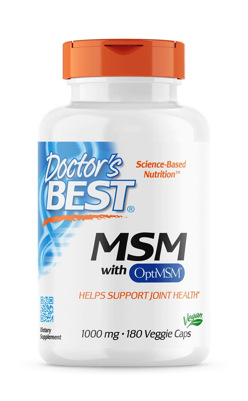Doctor's Best - MSM with OptiMSM – Doctor's Best förpackning