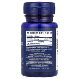 Life Extension - Vitamin D3 - 60 Softgels