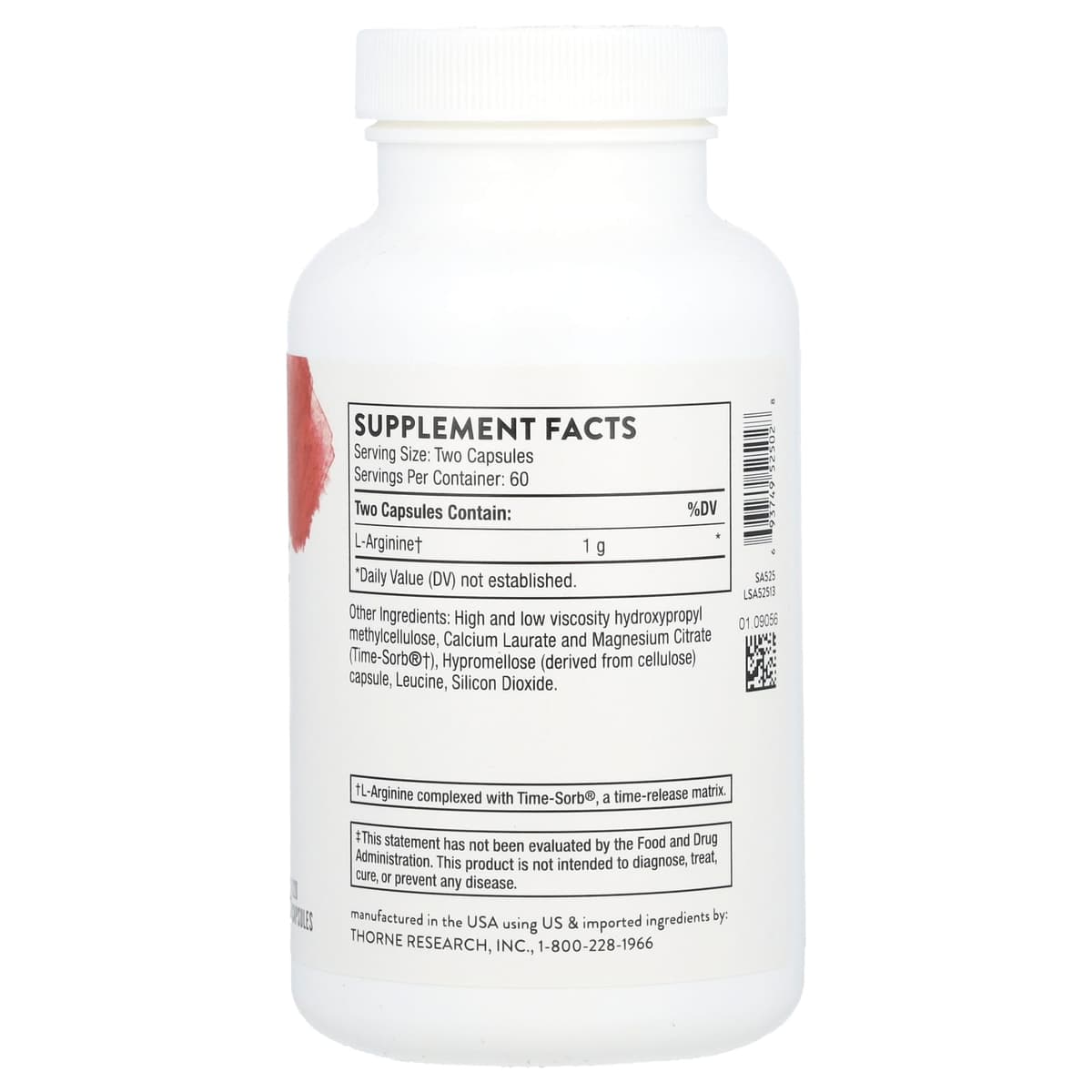Thorne - L-Arginine - 120 Capsules