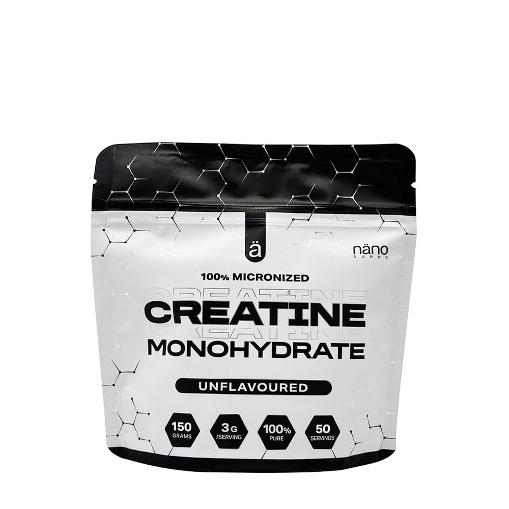 Nanosupps - Creatine Monohydrate – Nanosupps förpackning
