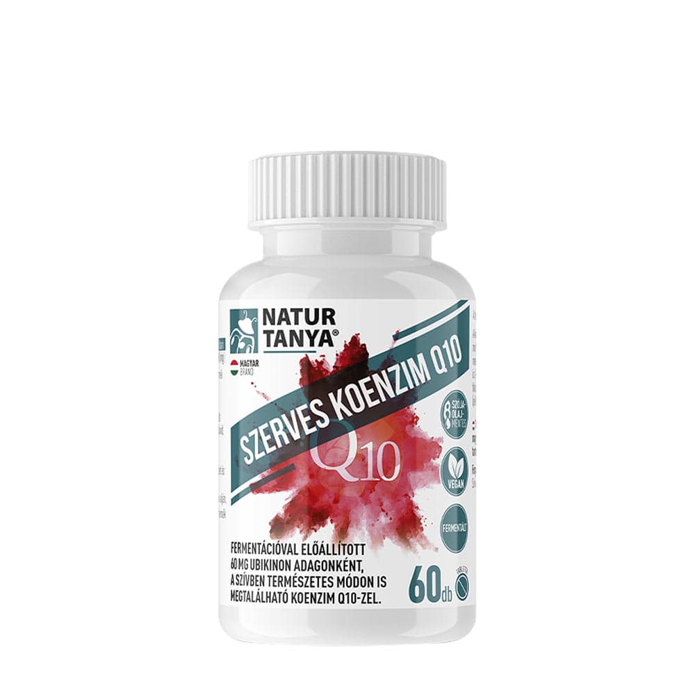 Natur Tanya - Organic Coenzyme Q10 - 60 Tabs – Natur Tanya förpackning