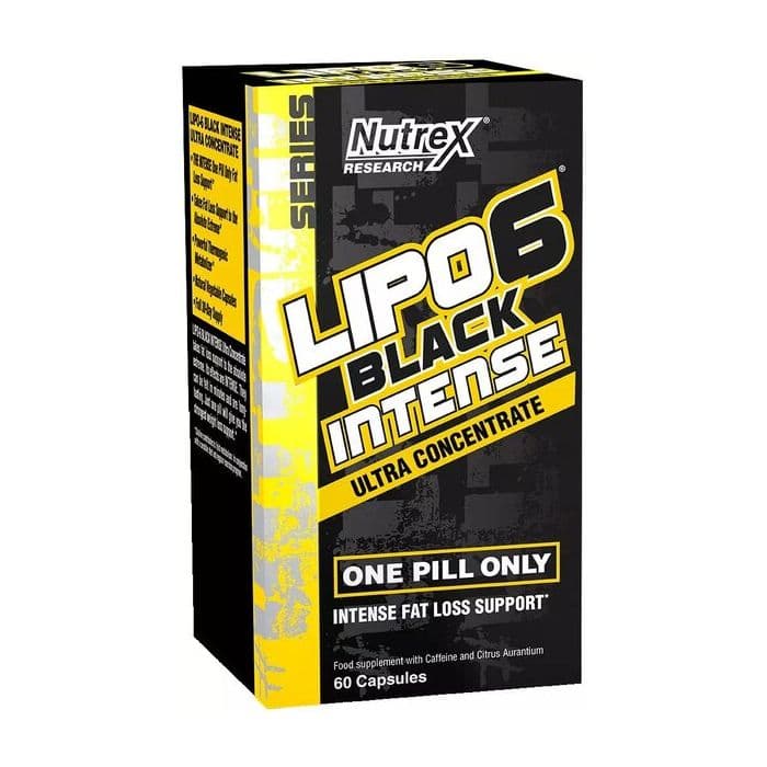 Nutrex - Lipo-6 Black Intense Ultra Concentrate - 60 Caps