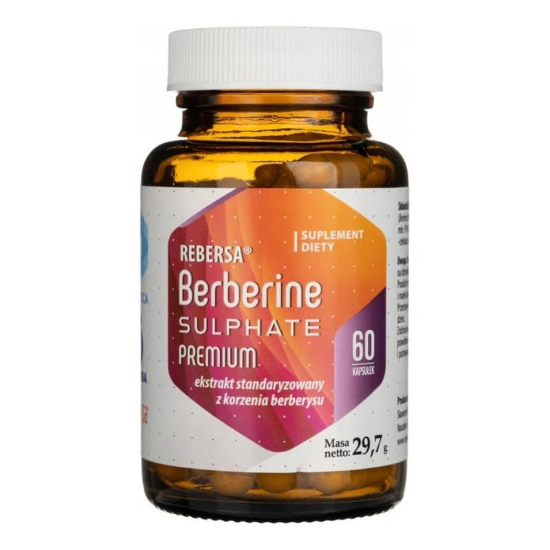 Rebersa - Berberine Sulphate Premium - 60 Caps