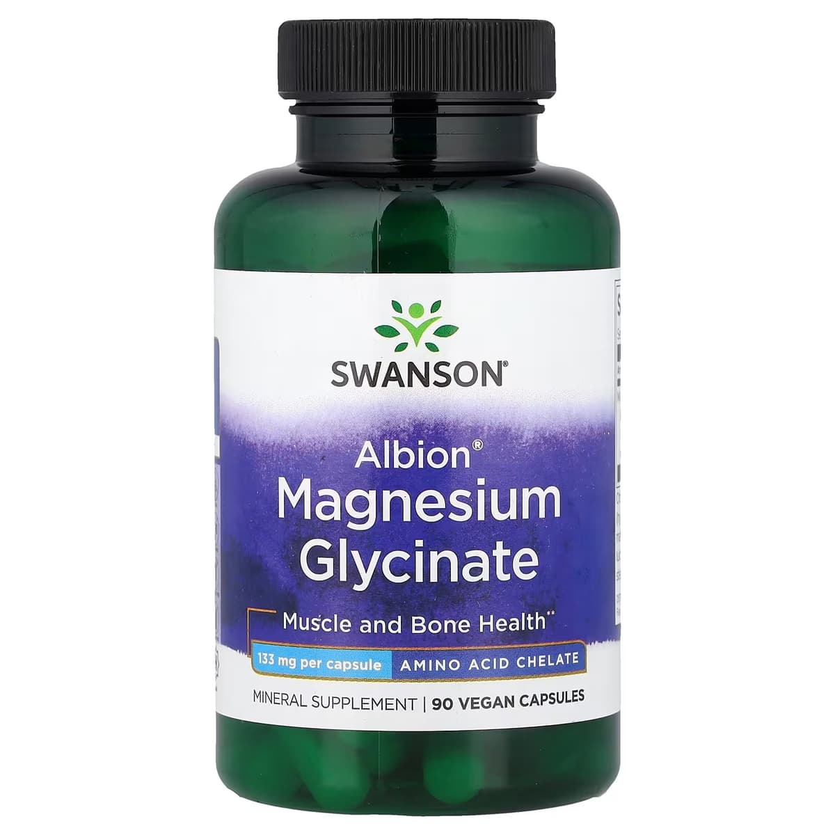 Swanson - Albion Chelated Magnesium - 90 Caps
