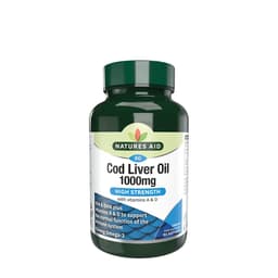 Natures Aid - Cod Liver Oil - 90 Sgels